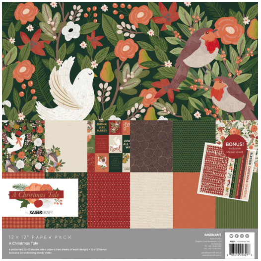 Kaiser Craft Christmas Tale Paper Pack