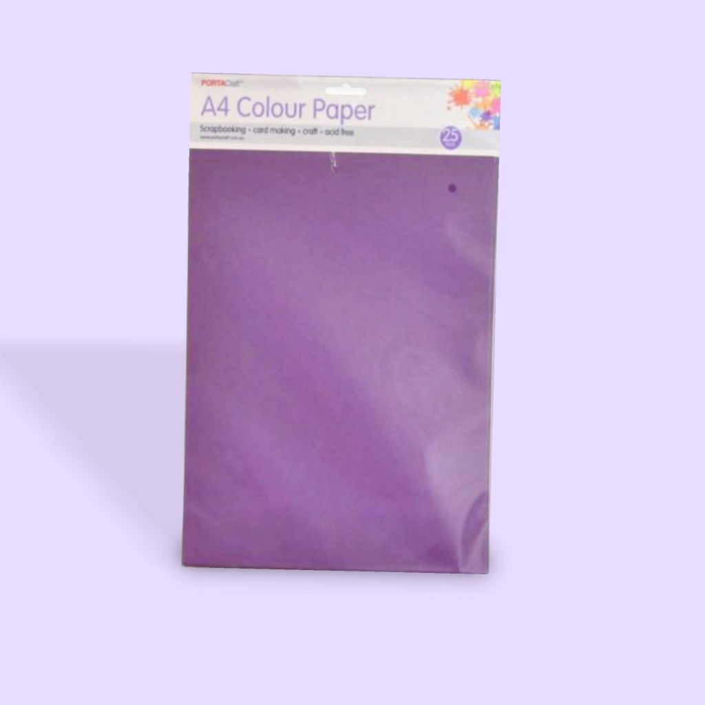 A4 Colour paper 80 gsm Dark Purple | Paper Creations